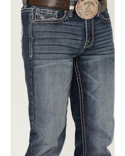 Cody James Men's Moonlight Medium Wash Stretch Slim Straight Jeans - Cjsp22j572