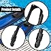 predolo Fin Straps Universal Dive Accessories Spare with Quick Release Buckles, Diving Fin Strap, L