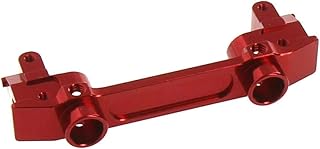 Atomik RC Axial SCX10 II Alloy Front Bumper Mount, Red RC - Replaces AX31571