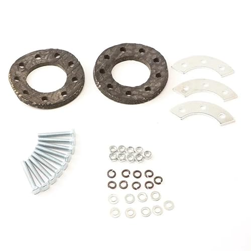Nuevo Kit de piñón y montaje de 44T for bicicleta motorizada de cadena 49cc 50cc 66cc 80cc 415(Nine hole iron)