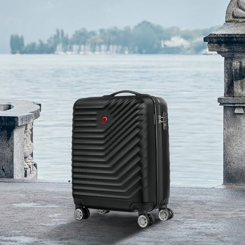 Image of WENGER, Trayn Plus, Carry-On Hardside Suitcase, Swiss Designed