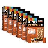 KIND PROTEIN Healthy Snack Bar, Crunchy Peanut Butter, 12g Plant Protein, Gluten Free Snack Bars, 1.76 OZ, (30 Count)