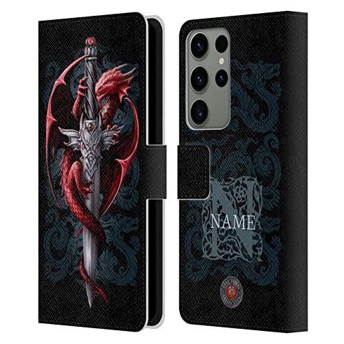 Coque en cuir Samsung S23 Ultra Anne Stokes étui portefeuille personnalisé