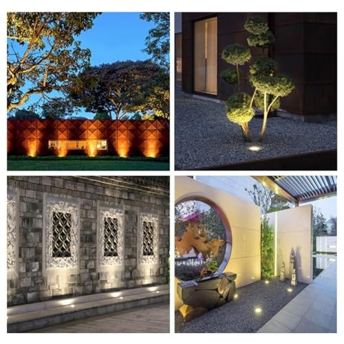 Luces LED enterradas impermeables de 15W que evitan humedad y zonas oscuras en patios y caminos 6
