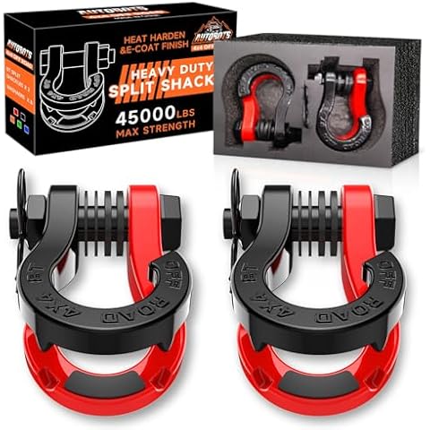 AUTOBOTS Tigertooth Split D Ring Shackle Cover