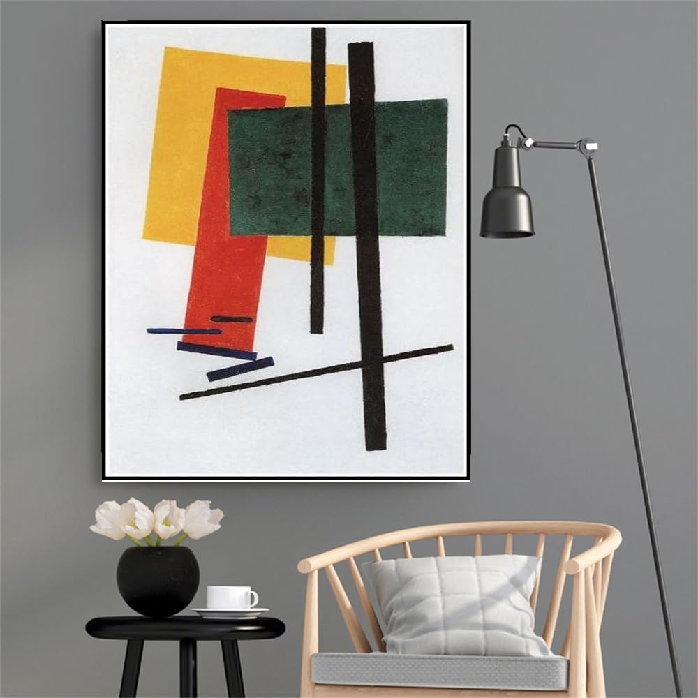 Amazon | カジミール・マレーヴィチによるシュプレマティズムの絵画