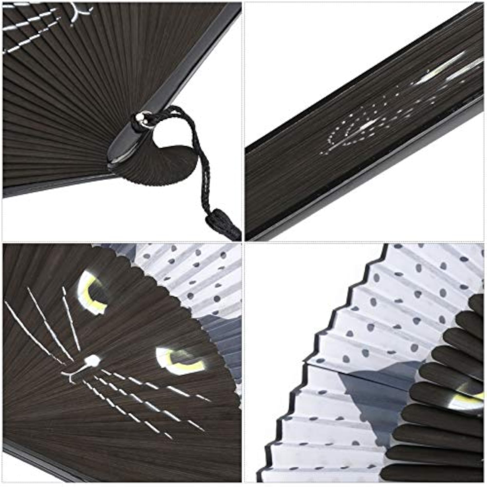 Cartoon Cat Hand Fan for Dancing Gifts