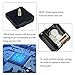 Clock Mechanism Replacement,Quartz Battery Operated Movement Silent DIY Wall Clock Repair Parts Replacement Shaft Lengths 16mm(41/64inch)