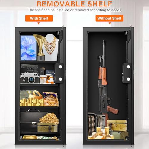 Image of 33.46 inch Tall Hidden Wall Safe 16 inch Stud Centers with Combination Lock
