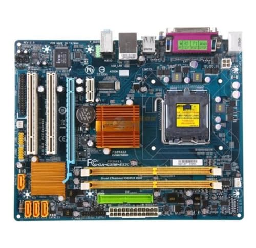 Carte mère de bureau G31 Socket 775 DDR2 4G pour processeur Core 2 format Micro ATX