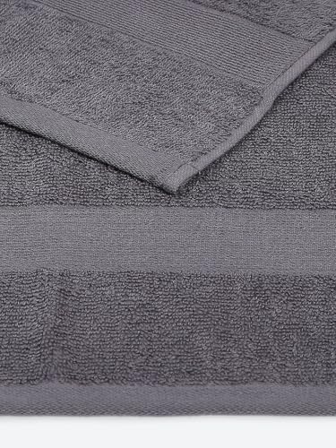Image of MOCA by Monte Carlo Cotton 380 GSM Bath Towel (140 x 70 CM) - Grey