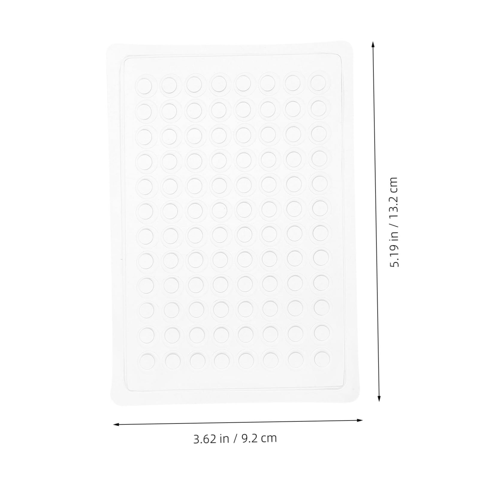 Cabilock 3 Set Strumento Per La Coltura Dei Tessuti Laboratorio Strumenti Per La Coltura Dei Tessuti Piastra Di Coltura Cellulare Pvc Transparent 100 Pezzi*3
