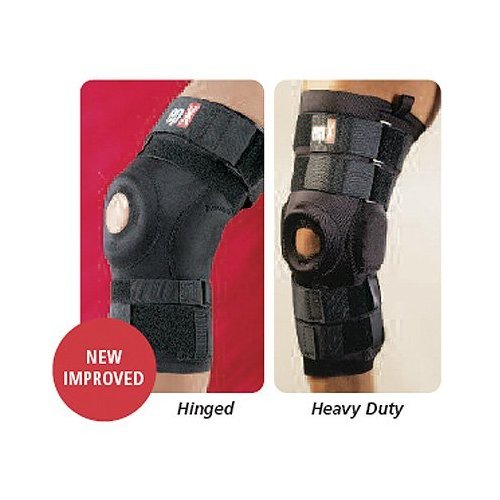 EPX exP Heavy Duty Knee Supports Hinged, XLarge, Knee Circ 16"18
