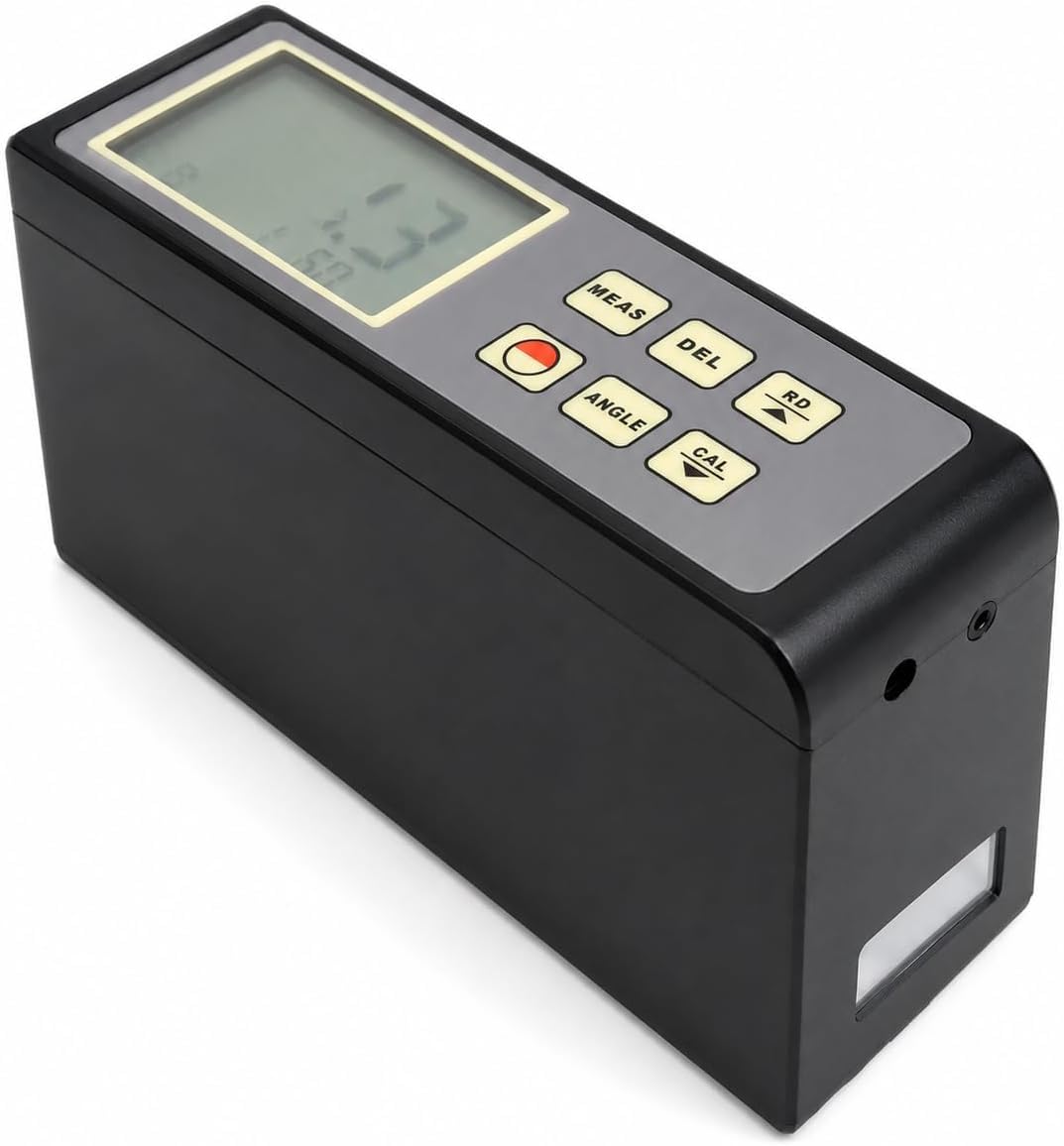 Medidor digital de brillo de 20° y 60°, medidor de brillo de superficie de 0,1 a 200 GU para inspección de pintura, pisos, papel, metal y carrocería de vehículos
