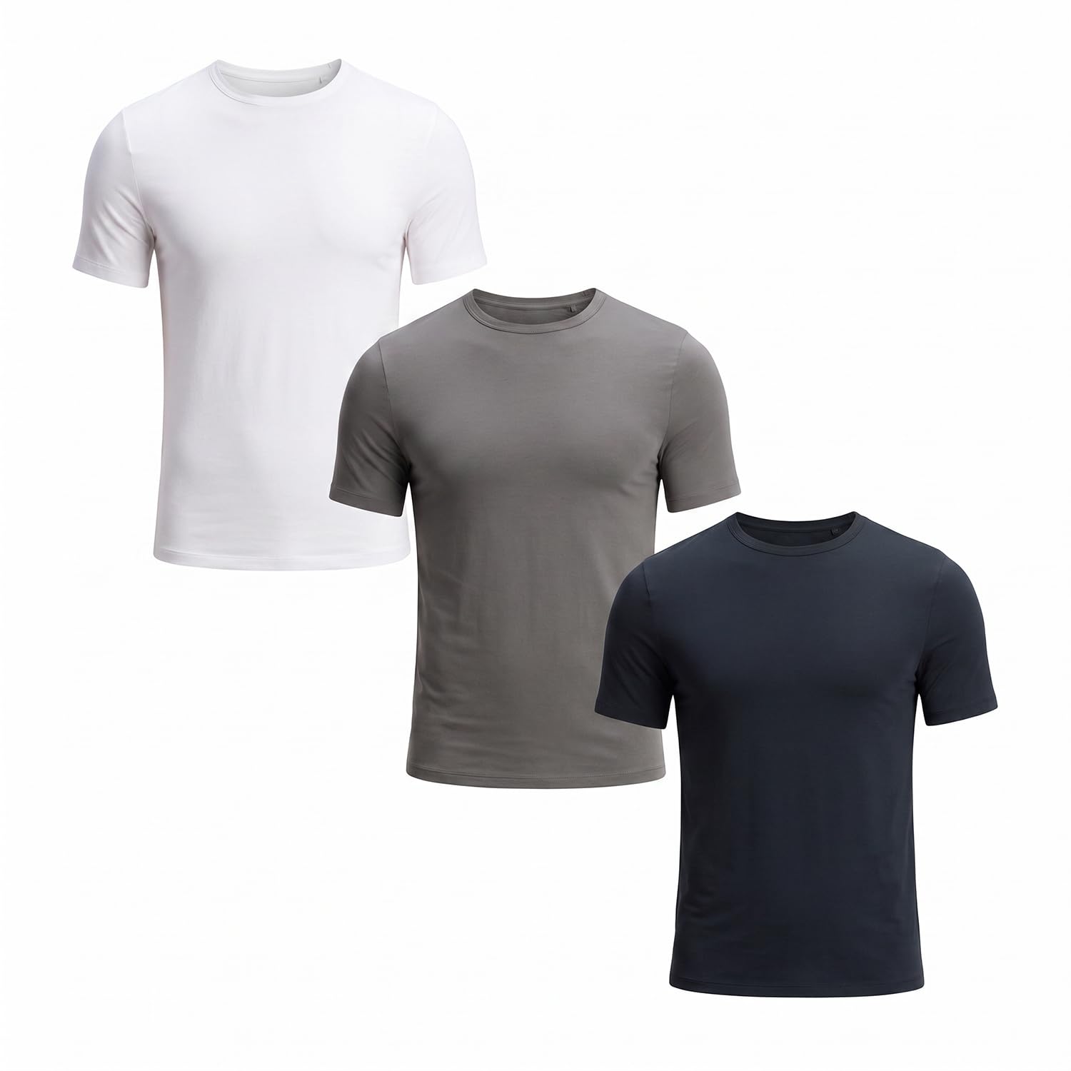 Boss Tshirt RN 3p Bamboo 10270020 0 Underwear_T_Shirt Hombre