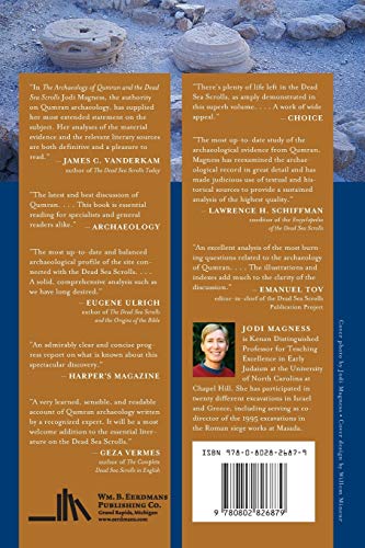 Eerdmans Magness, Jodi The Archaeology Of Qumran And The Dead Sea Scrolls  thumb #1