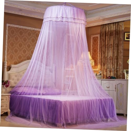 COOLHIYA mosquiteiro rede cúpula cama dossel grade proteção para bebe Rede proteção para bebê cortin