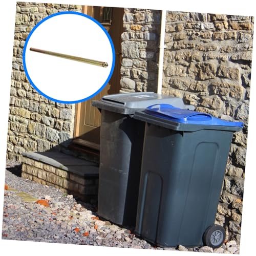 Eje de acero para cubo de basura ideal en parques y hospitales públicos 4