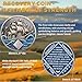 NA Sobriety Coin - NA Medallions with Sailing Ship and Ocean Sobriety Chips NA Coins - Ideal Narcotics Anonymous Gifts for Men ＆ Women Celebrating Recovery and Living Clean (20 Year)