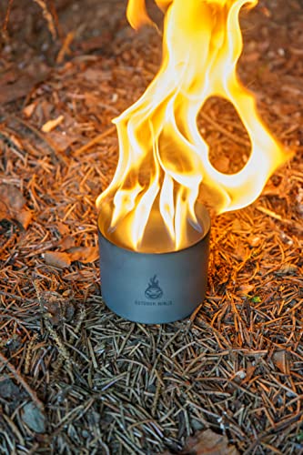 Spirituskocher Outdoor Ninja The Burner aus Titan im Set