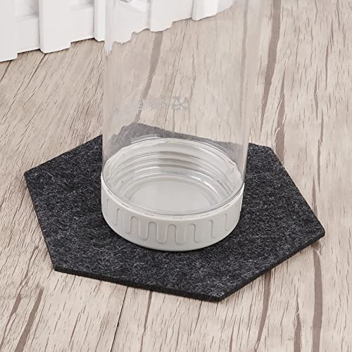 MOUMOUTEN 10 PCS Porta-copos De Feltro - Cerveja Café Placemat Conjunto De Tecido De Feltro Tapete D