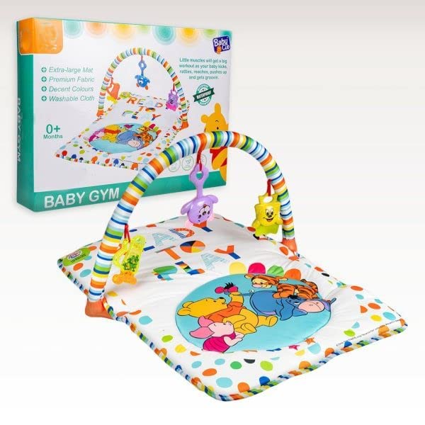 VASOYA ENTERPRISE Baby Gym Bed with Hanging Rattle Toys Babys Gym Rack