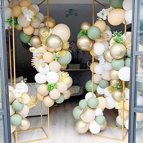 Image of Ivory White Balloons 60pcs 5inch Small Cream Balloon for Balloon Garland Arch 5'' Round Mini Neutral Light Nude Latex Balloon for Kids Birthday Party Decoration DIY Baby Shower Wedding Annversary