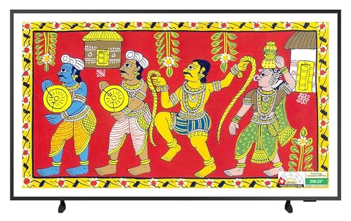 Samsung 139 cm (55 inches) The Frame Series 4K Ultra HD Smart QLE...