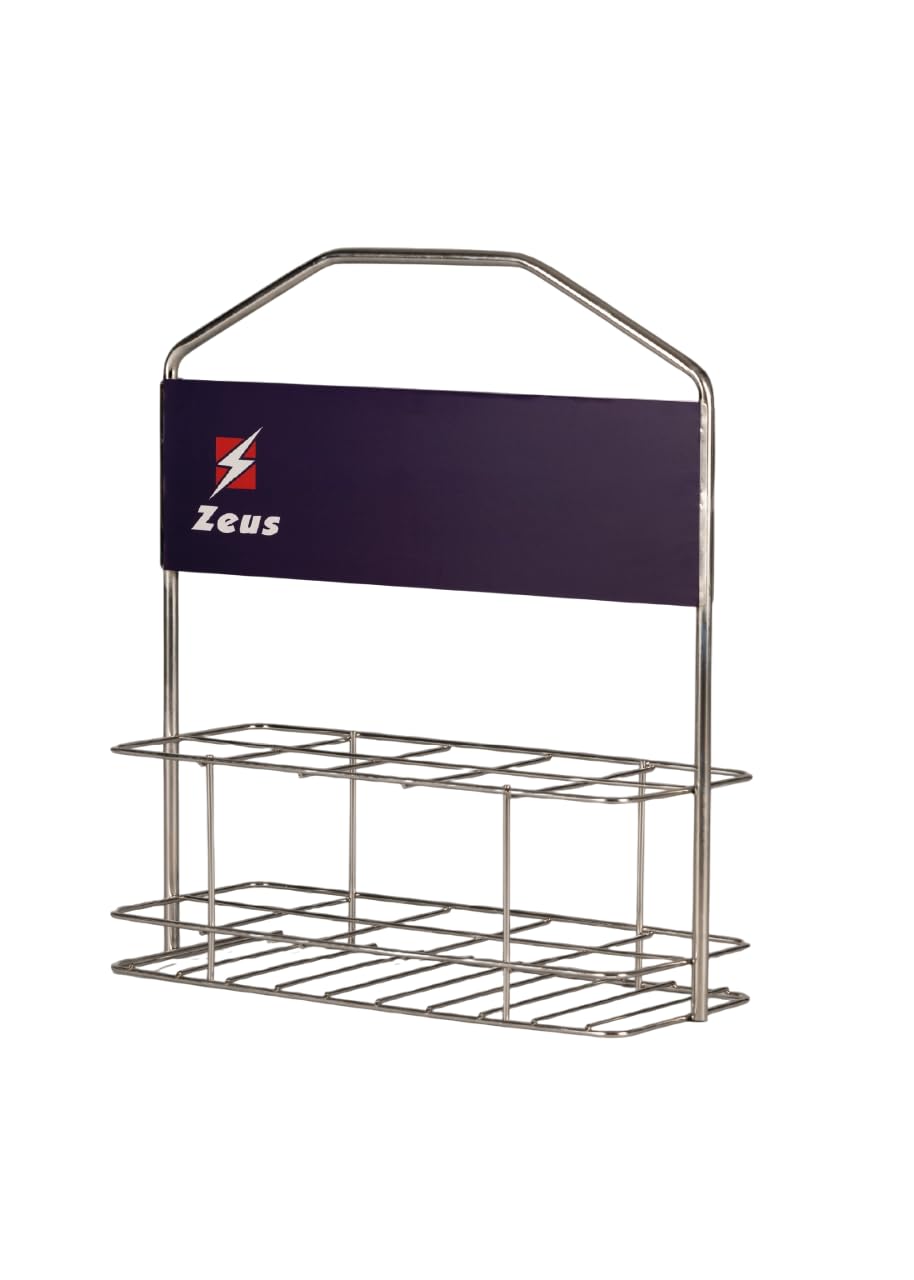 Etoile Kit Cestello PRO con 10 Borracce per Zeus Sport Calcio Calcetto Relax Fitness Palestra Ciclismo Training Allenamento Accessori Partita Gara Tempo Libero Equipment