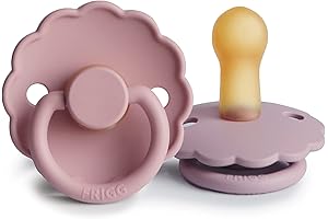 Daisy Natural Rubber Pacifiers: Soothing Comfort for Babies 6-18 Months