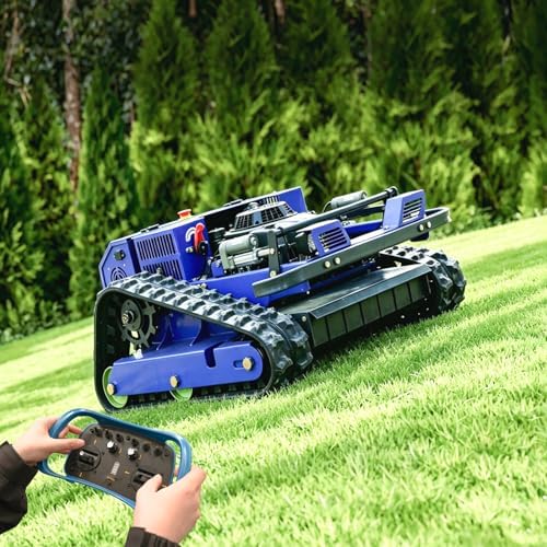 Robot Cortacesped,Cortadora de césped con Control Remoto sobre or...