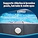 Crystal Smart Water Monitor for Chlorine & Bromine Pools, Hot Tubs & Swim Spas - 24/7 Continuous Digital Water Testing with App Notifications & Customized Chemical Dosing (New Model)