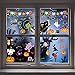 Yutdeng Autocollants pour Fenêtre d'Halloween Stickers D'autocollants de Fenêtres Autocollants Citrouille Amovible la Maison Décoration