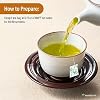 MAEDA-EN NAKED GREEN Organic Genmai-cha with Matcha 12 Tea Bags Hot or Cold Drink Green Tea Japanese Origin Individually Wrapped Teabags 08202 1pk