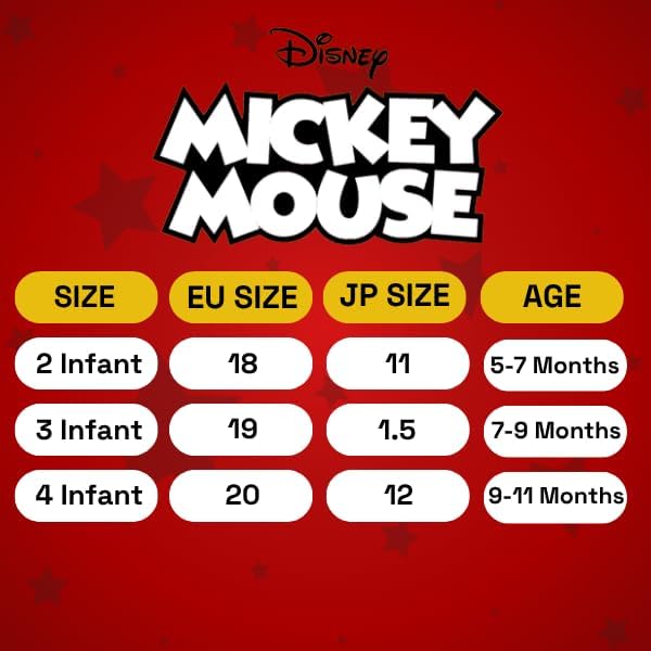Disney Baby Booties Girls Boys Infant Shoes - Mickey, Minnie and Winnie the Pooh First Walker Warm Socks Newborn Crib Slippers (Size 2,3,4 Infant) - Image 6
