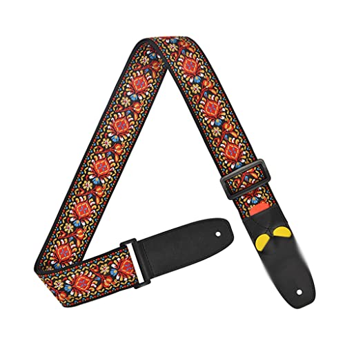 ZTTTD Sangle de Guitare Guitare Acoustique rétro avec Basse Sangle de Guitare électrique Accessoires d’instruments de… - Les Beatles, Paul McCartney, John Lennon, RIngo Starr, George Harrison ZTTTD Sangle de Guitare Guitare Acoustique rétro avec Basse Sangle de Guitare électrique Accessoires d'instruments de… – Image 6