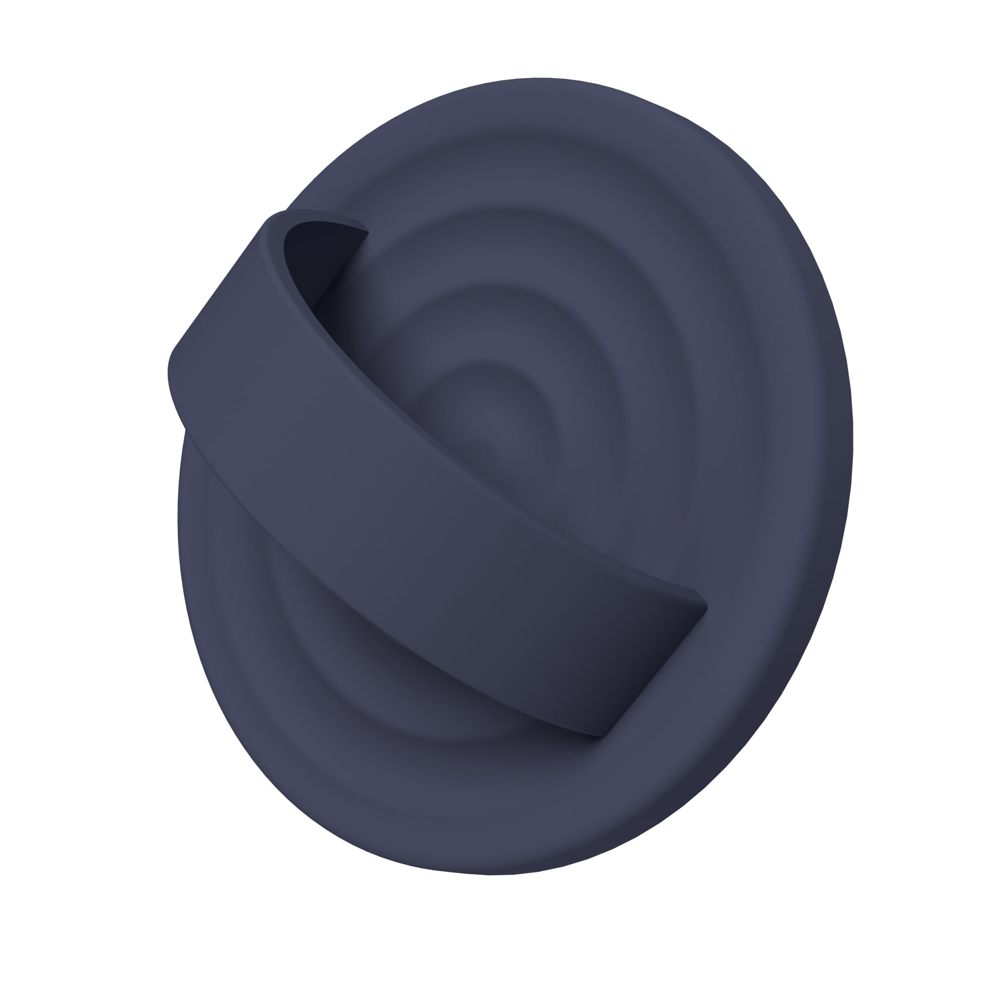 Magnetic Phone Grip for MagSafe, Silicone Ring Grip, Midnight Blue