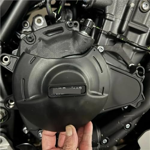 Cárter estator para MT07 2025 y protector de embrague motor 3