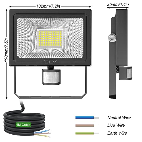 Faretto Led da Esterno con Sensore di Movimento