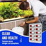 Bio Booster Aquarium Cleaner. Nettoyeur d'eau de réservoir de poisson. rend l'eau plus saine, réduit les nitrites & Ammoniaque pour le poisson heureux & Moins de nettoyage. Fournitures d'aquarium pour filtre de réservoir, nettoyage de verre