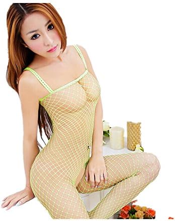 Womail Hot! Women Sexy Sheer Teddy Crotchless Bodysuit Body Stockings Babydoll