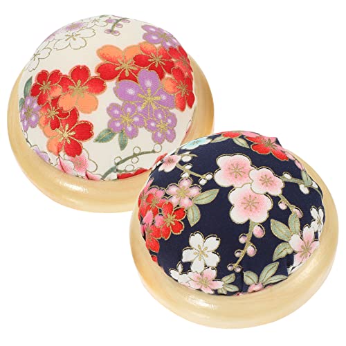 Kit de couture avec impression délicate Lurrose pour ranger 6 coussins à épingles facilement