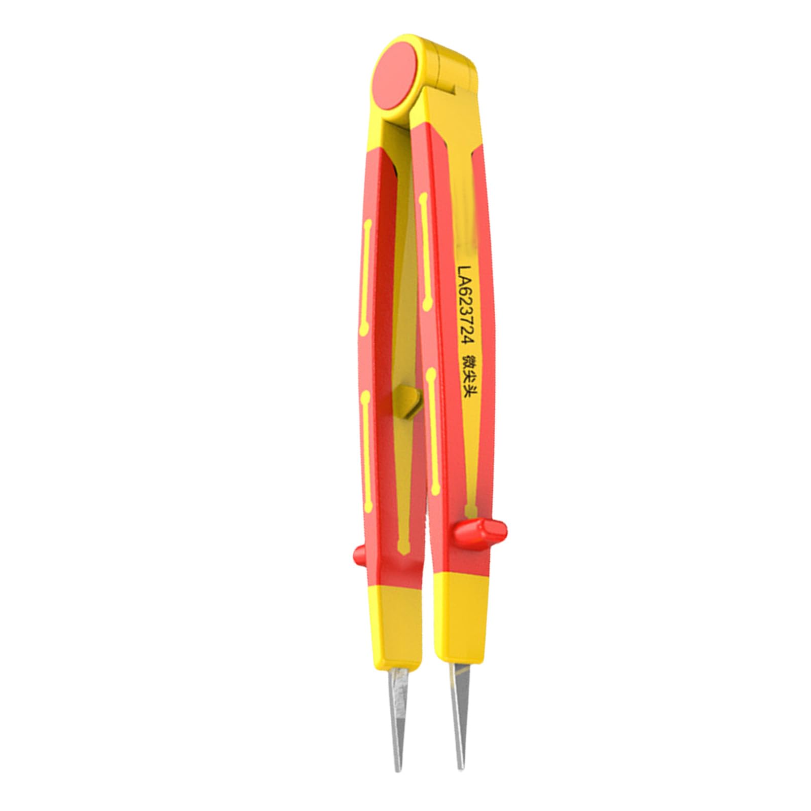Insulated Stainless Tweezers for Electronics Maintenance and Safe Operations Gripping Large Items in Various Environment Antistatic Tweezers