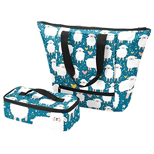 Grand sac fourre-tout mouton pour ne plus renverser votre boîte repas