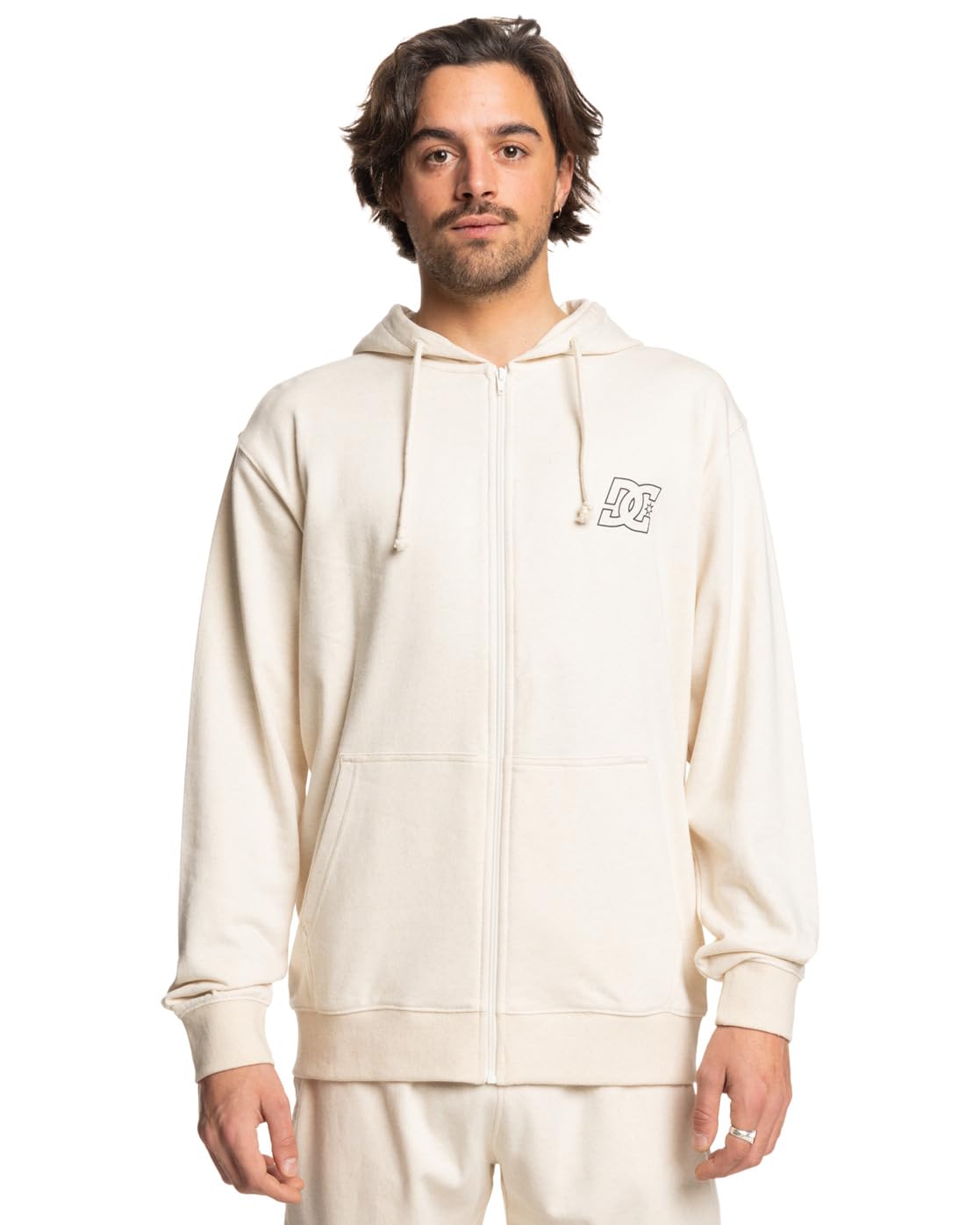 Dcshoes Fleece with Zipper Pallet ZH Young Mens Grey L