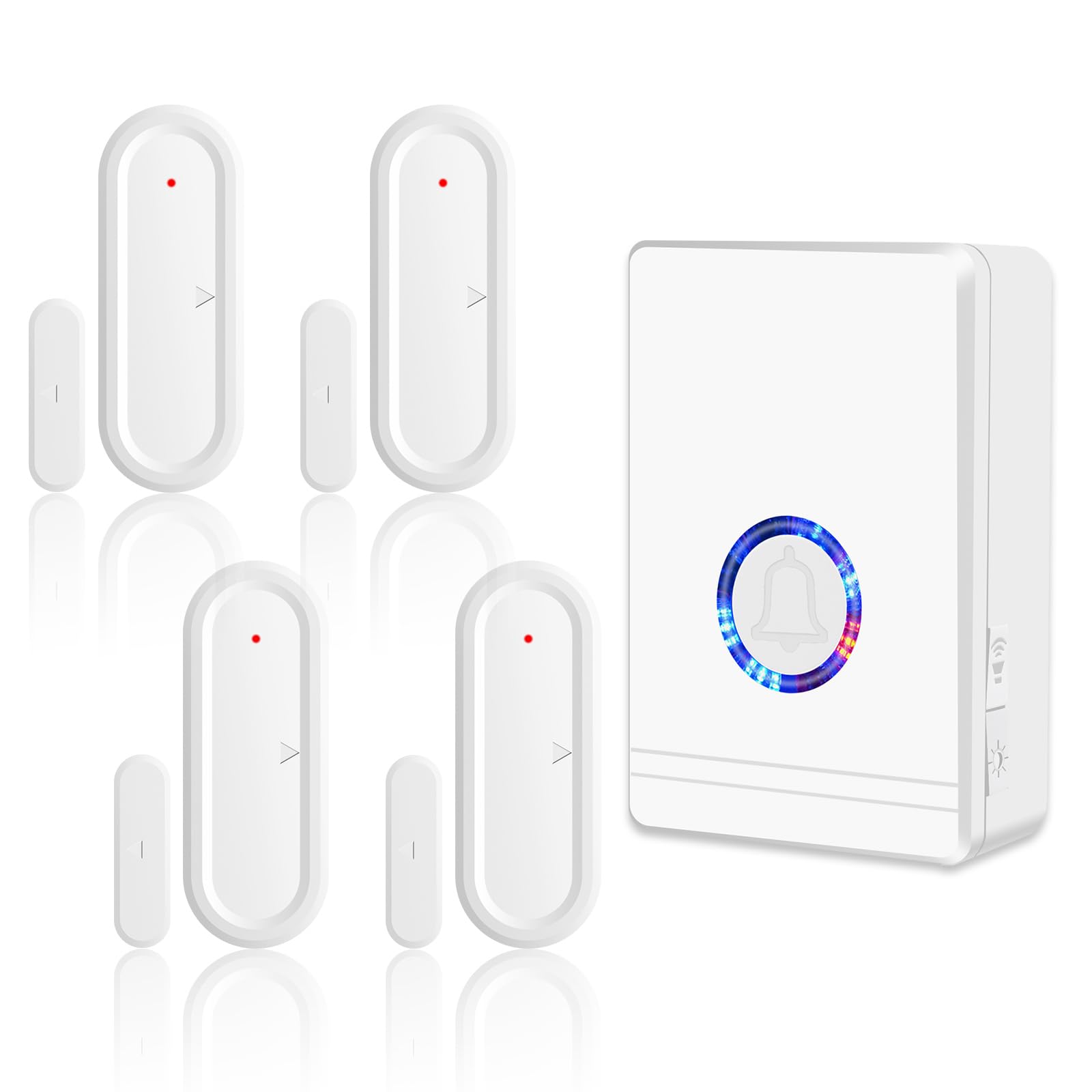 GreenCycle Door Sensor,Door Chime for Business/Home/Office/Store/Restaurant