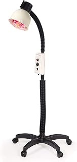 KS Infrared Heat Lamp 110V with Timer, Wired Remote, Adjustable Height & 250W Bulb - Made in Korea
