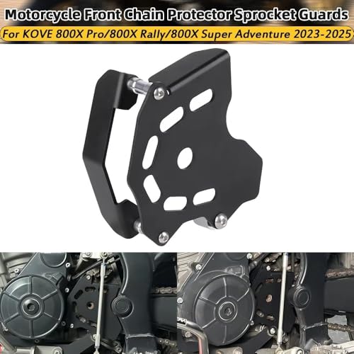 Couvercle de chaîne Kove 800X, guide de protection moto