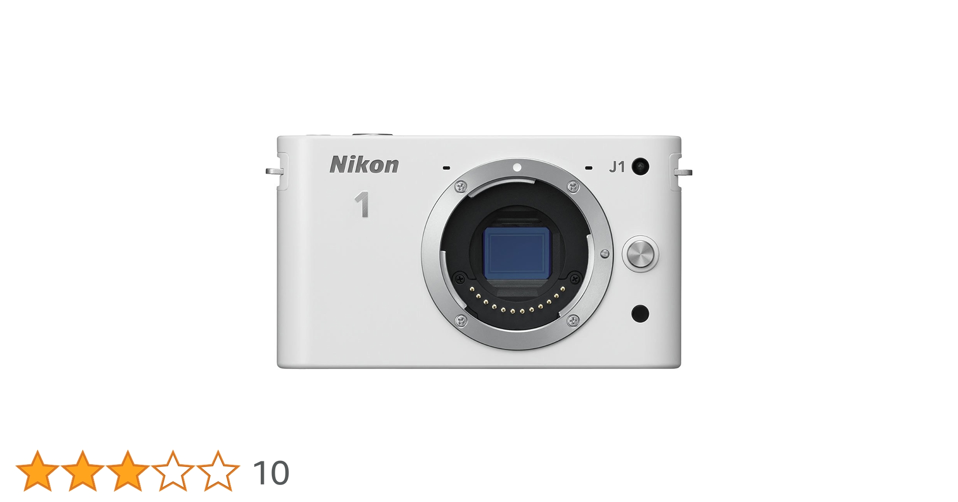 Amazon | Nikon ミラーレス一眼カメラ Nikon 1 J1 ホワイト ボディ