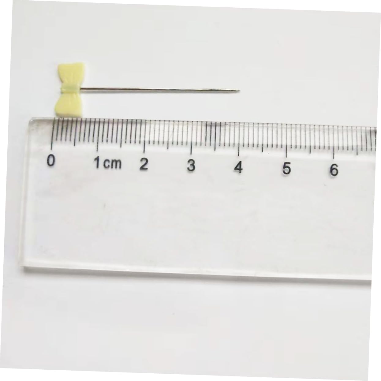 DOITOOL 100Pcs Flat Button Head Pins for DIY Sewing Crafts Bow Tie Straight Pins for Dressmaking Quilting and Craft Projects